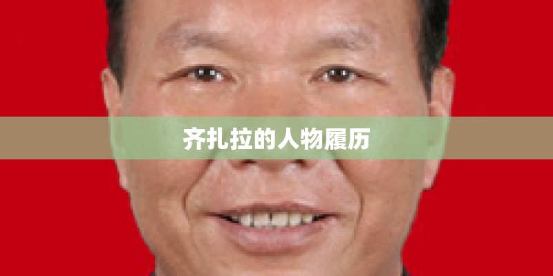 齐扎拉的人物履历